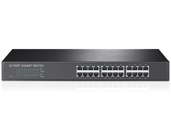 MoonSat 24 Port 10/100/1000 Gigabit Ethernet Switch
