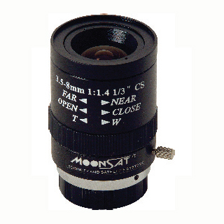 MoonSat 0358  Varifocal Manuel IRIS Lens
