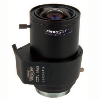 MoonSat 2812GNB Varifocal Auto IRIS Lens