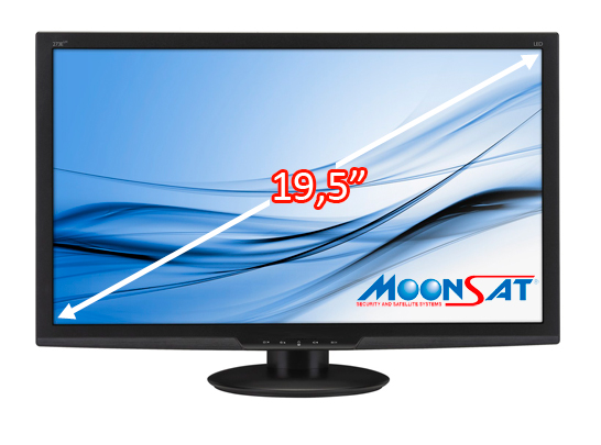 MoonSat 19,5” LED Monitör