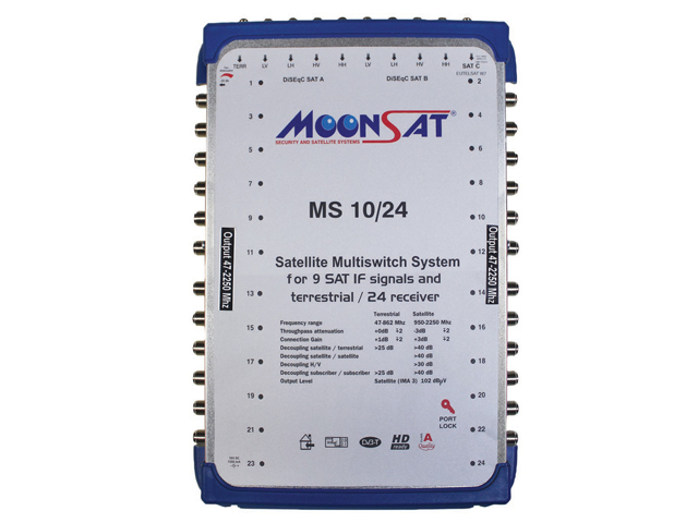 MoonSat MS 10-24 Sonlu Switch